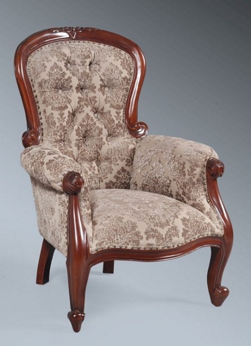 The Grandfather Chair - Polished Mahogany Seating > Chairs