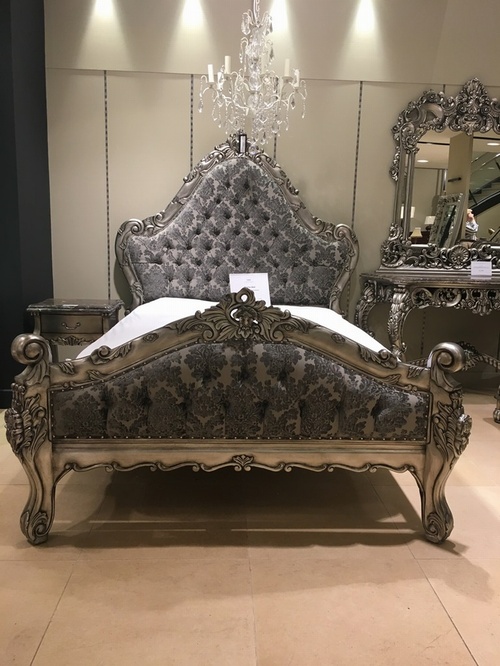 The Charles Bed Antique Silver 1 099 00 Beds Chateau