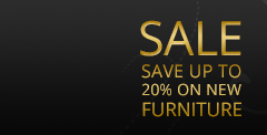Save Upto 20% on New Furniture 