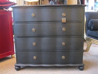 The Chateau Gothic Black Chest Of Drawers