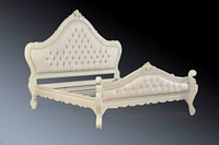 The Charles Bed - Antique White