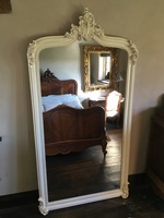 The Annecy Mirror:7FT -French Ivory/Cream