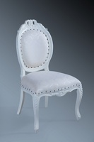 The Versailles Chair :French White & Woven Regency.