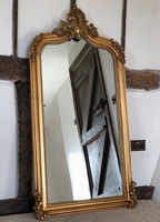 The Annecy Mirror: Antique Gold- 5FT High