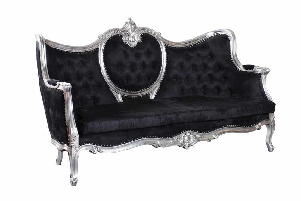 Frasher Silver Sofa
