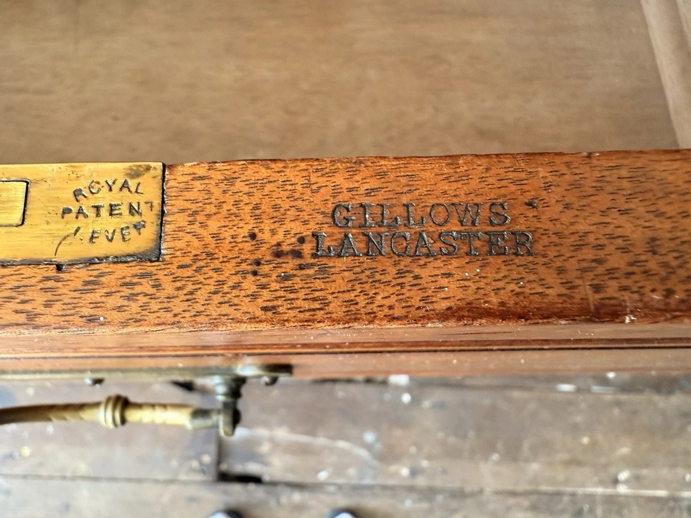 Magnificent Original Rare English Stamped Gillows of Lancaster Wardrobe C 1880