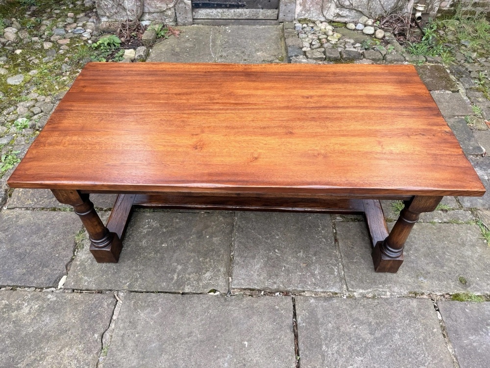 Fine Quality 17th C Oak Refectory Trestle Rustic Farmhouse Dining Kitchen Table
