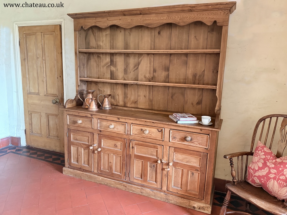 Welsh Vintage Large Rustic Kitchen Farmhouse Reclaimed Statement Pine Dresser