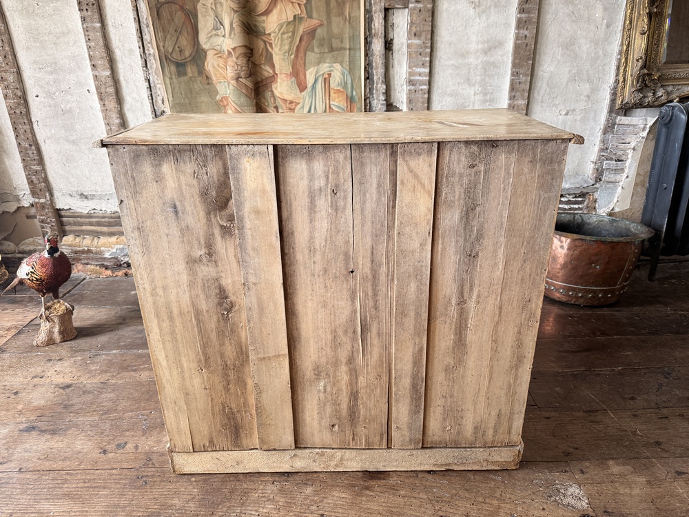 Antique Victorian Pine Rustic Country House Farmhouse Chest of Drawers c.1840